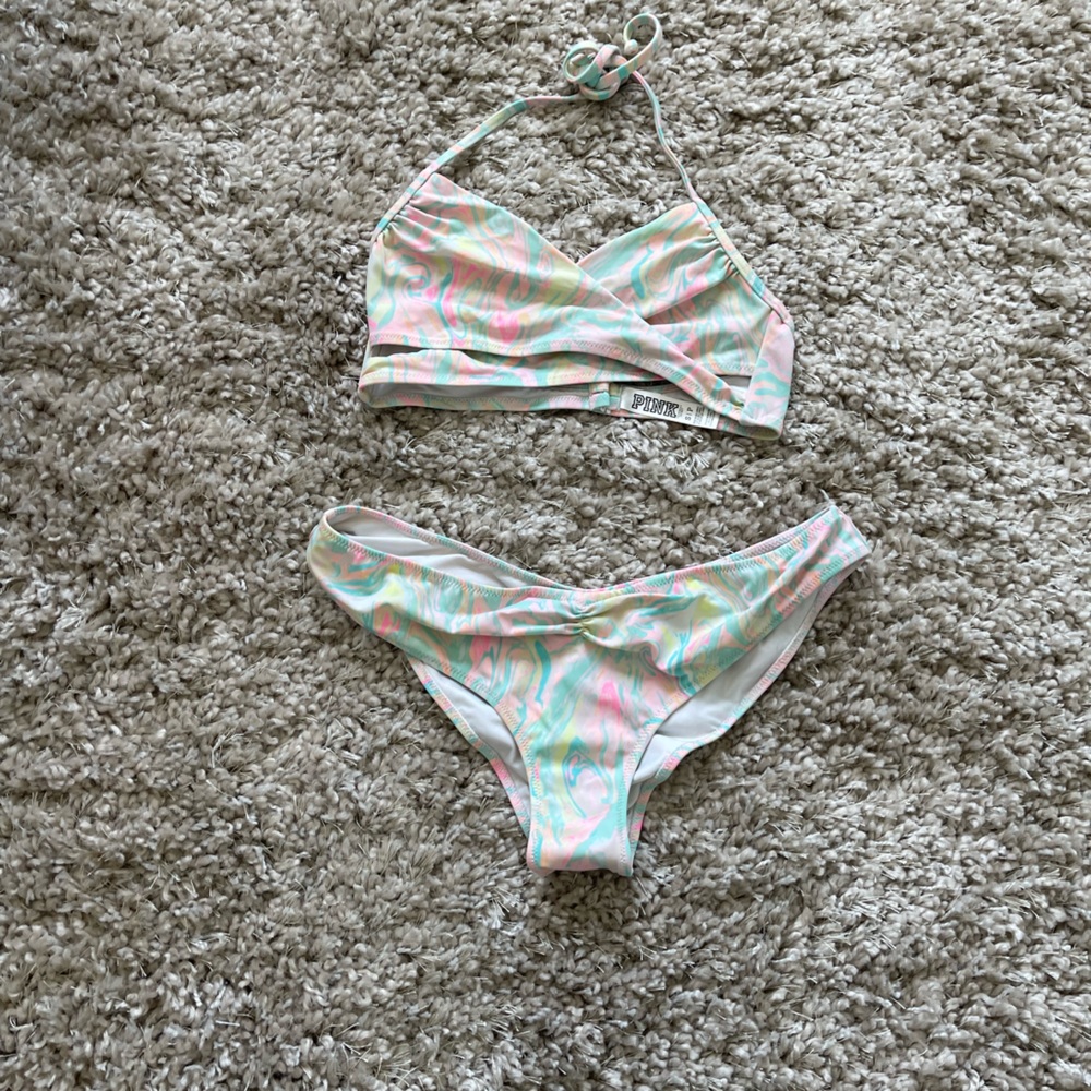 VS Pink Bikini Set